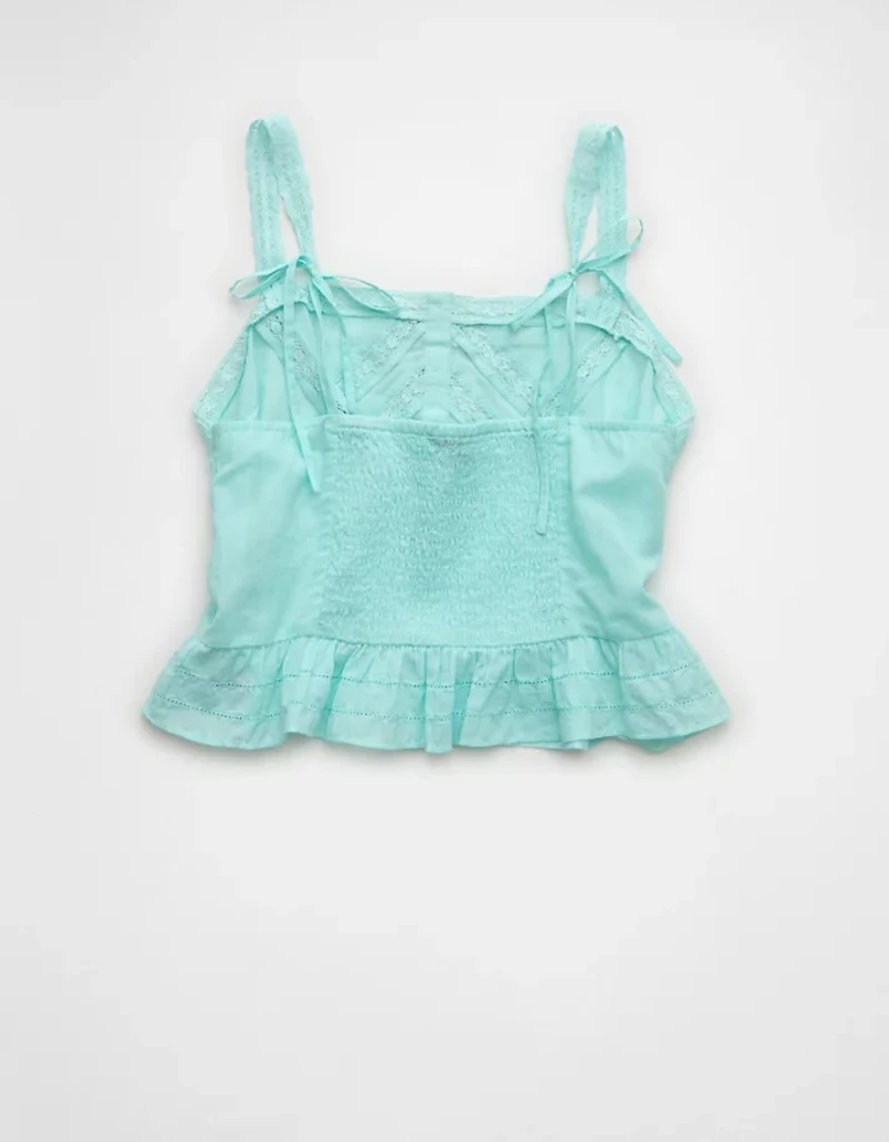 AE Fitted Peplum Cami