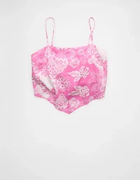 AE Linen-Blend Bandana Top