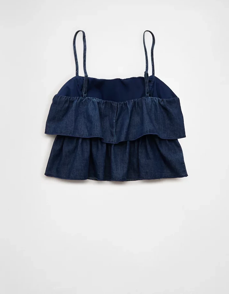 AE Tiered Pintuck Cami Top