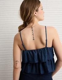 AE Tiered Pintuck Cami Top