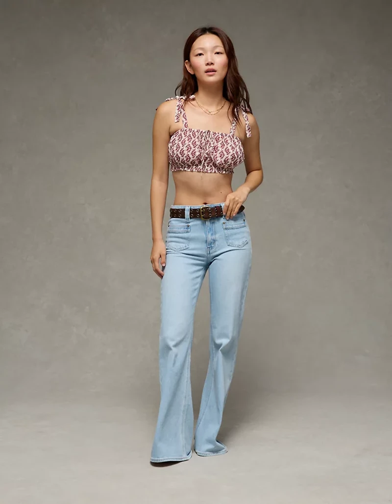 AE Bubble Bra Cropped Tank