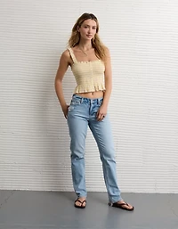 AE Smocked Button-Up Cami