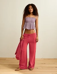AE Smocked Button-Up Cami