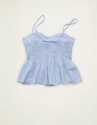 Camisole à smocks AE