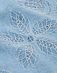 AE Embroidered Denim Cami