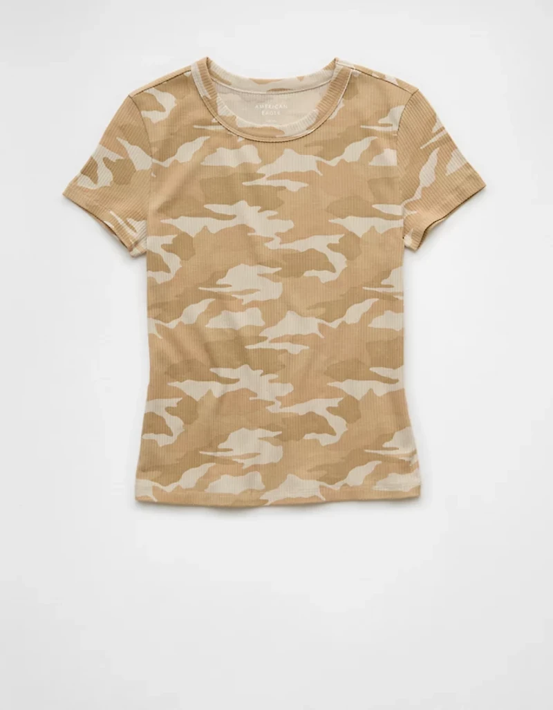 AE Camo Hey Baby Tee