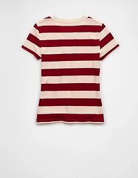 AE Waffle Hey Baby Tee