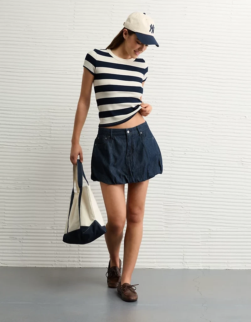 Petit t-shirt gaufré Hé AE