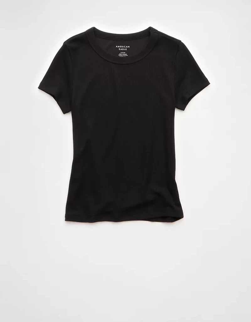 AE Waffle Hey Baby Tee