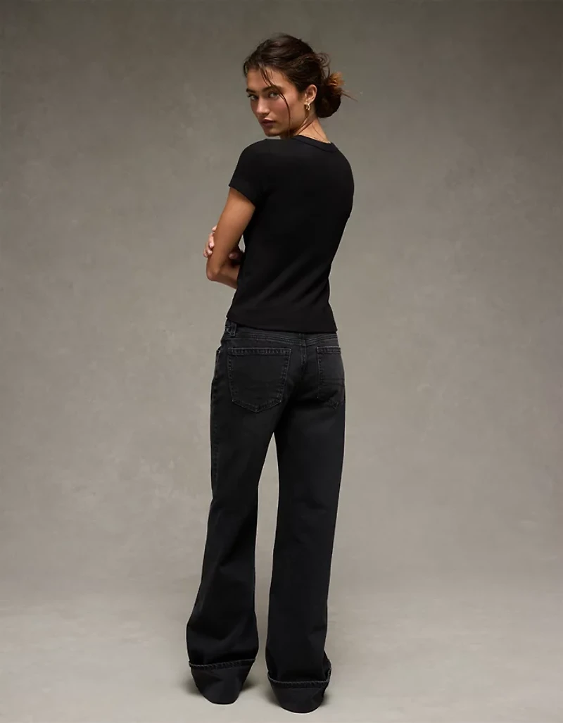 AE Waffle Hey Baby Tee