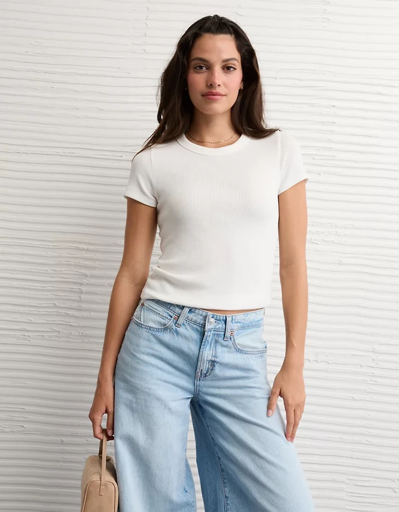 Petit t-shirt gaufré Hé AE