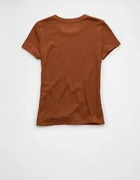AE Waffle Hey Baby Tee