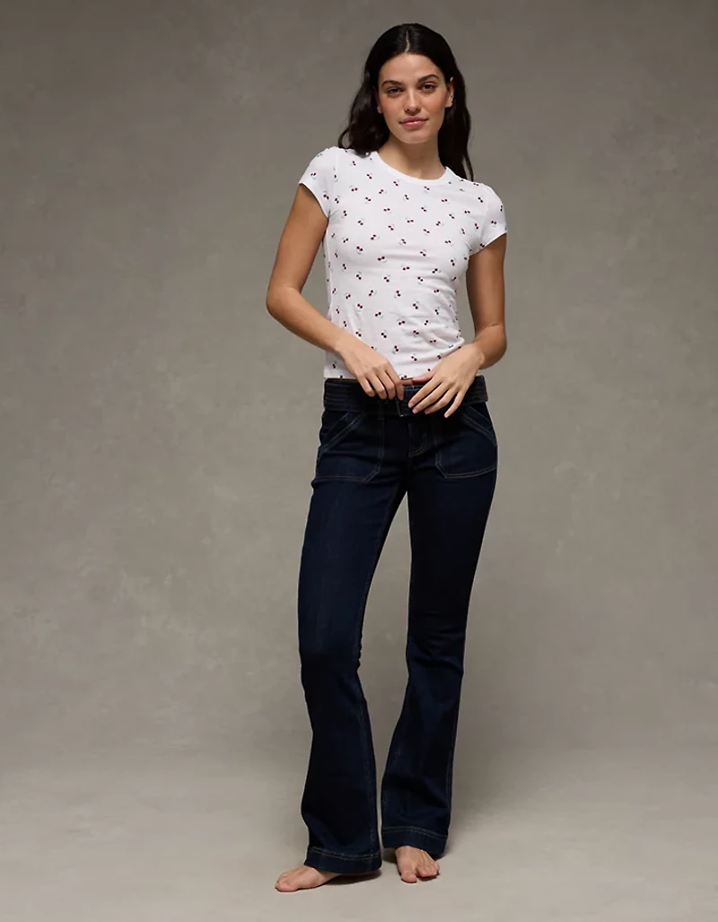 AE Hey Baby Cotton Slub Tee