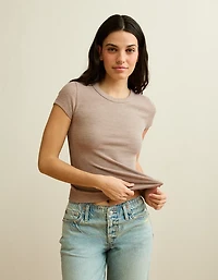 Petit t-shirt gaufré Hé AE
