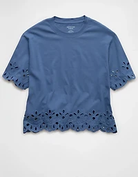 AE Boxy Eyelet T-Shirt