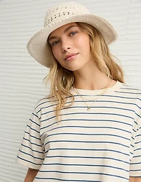 T-shirt droit rayé AE
