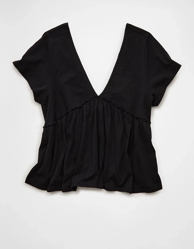 AE Sunchaser Knit Babydoll Swing T-Shirt