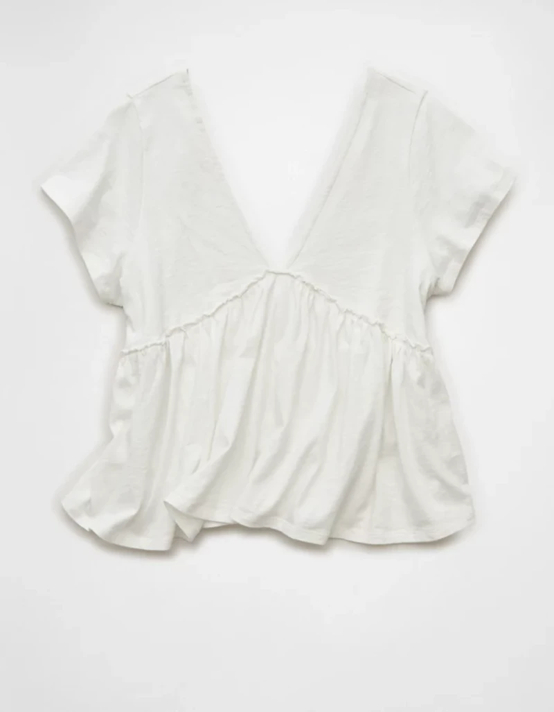 T-shirt évasé nuisette en tricot Vive le soleil AE