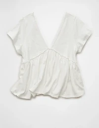 T-shirt évasé nuisette en tricot Vive le soleil AE