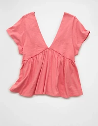 AE Sunchaser Knit Babydoll Swing T-Shirt