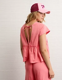 AE Sunchaser Knit Babydoll Swing T-Shirt