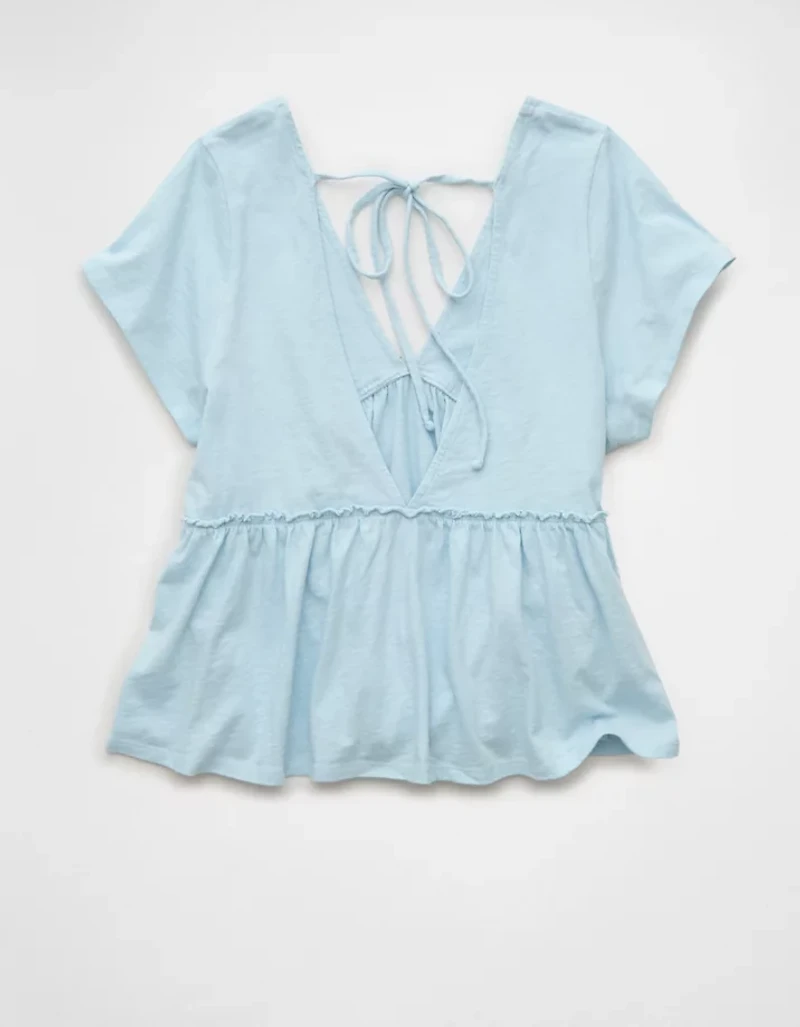 AE Sunchaser Knit Babydoll Swing T-Shirt