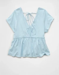 AE Sunchaser Knit Babydoll Swing T-Shirt