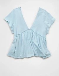 AE Sunchaser Knit Babydoll Swing T-Shirt