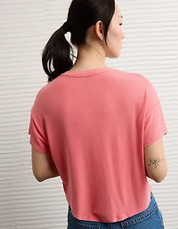 AE Soft & Sexy Ribbed V-Neck T-Shirt