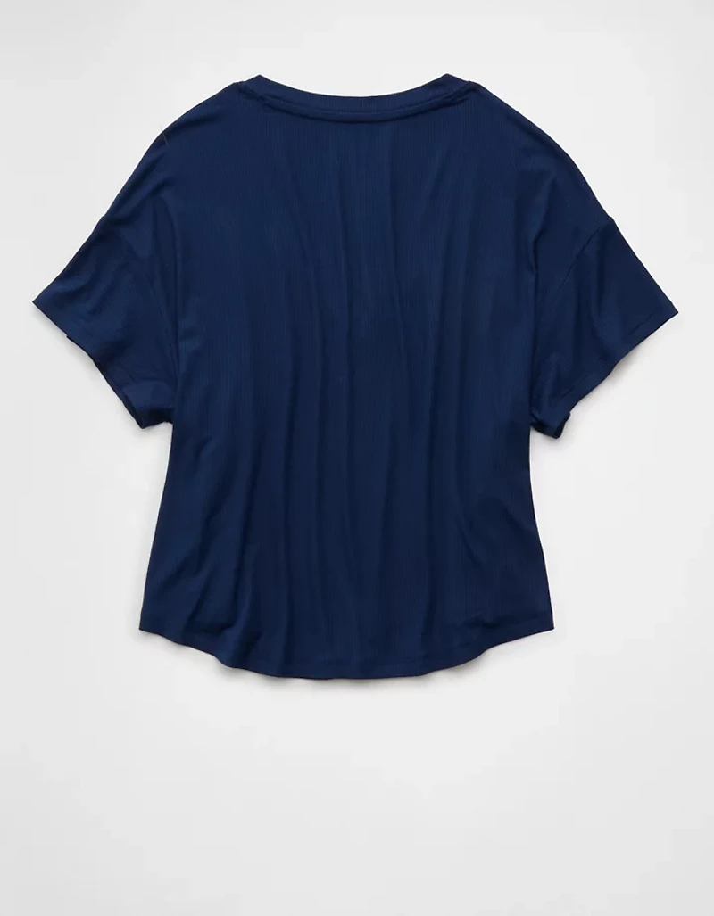AE Soft & Sexy Ribbed V-Neck T-Shirt