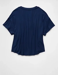 AE Soft & Sexy Ribbed V-Neck T-Shirt