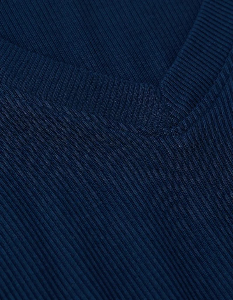 AE Soft & Sexy Ribbed V-Neck T-Shirt