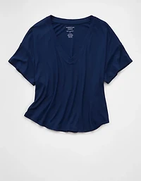 AE Soft & Sexy Ribbed V-Neck T-Shirt
