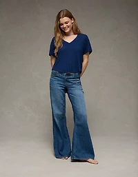 AE Soft & Sexy Ribbed V-Neck T-Shirt