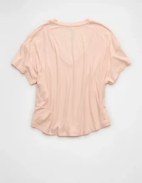 AE Soft & Sexy Ribbed V-Neck T-Shirt