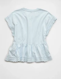 AE Sunchaser Lace Trim T-Shirt