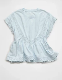 AE Sunchaser Lace Trim T-Shirt