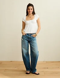 T-shirt de style nuisette henley AE
