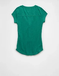 AE V-Neck Henley T-Shirt