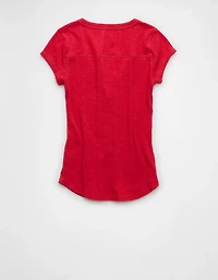 AE V-Neck Henley T-Shirt