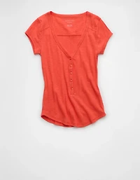 AE V-Neck Henley T-Shirt