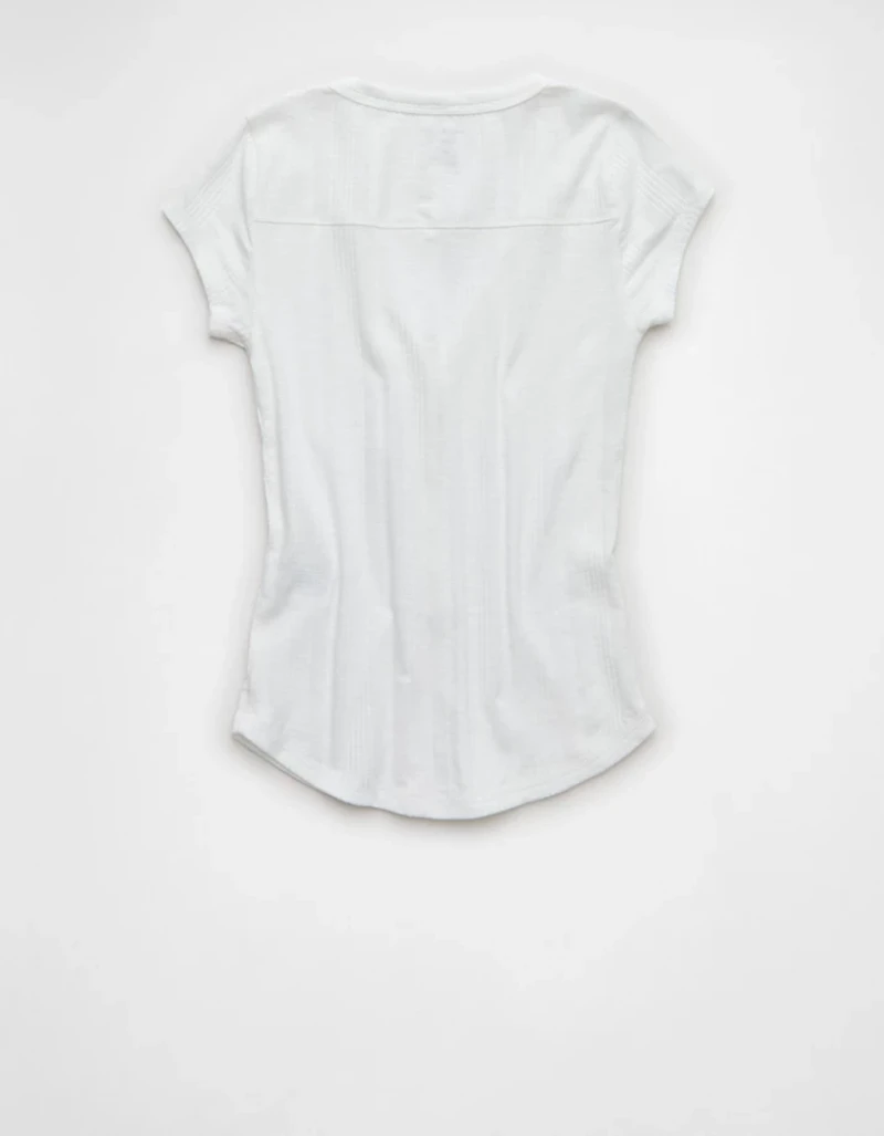 AE V-Neck Henley T-Shirt