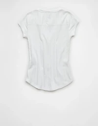AE V-Neck Henley T-Shirt