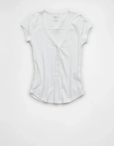 AE V-Neck Henley T-Shirt