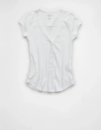 AE V-Neck Henley T-Shirt
