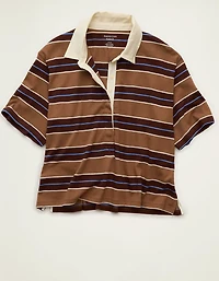 AE Striped Rugby Polo T-Shirt