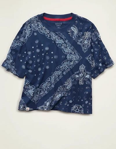 AE Boxy Fit Americana T-Shirt