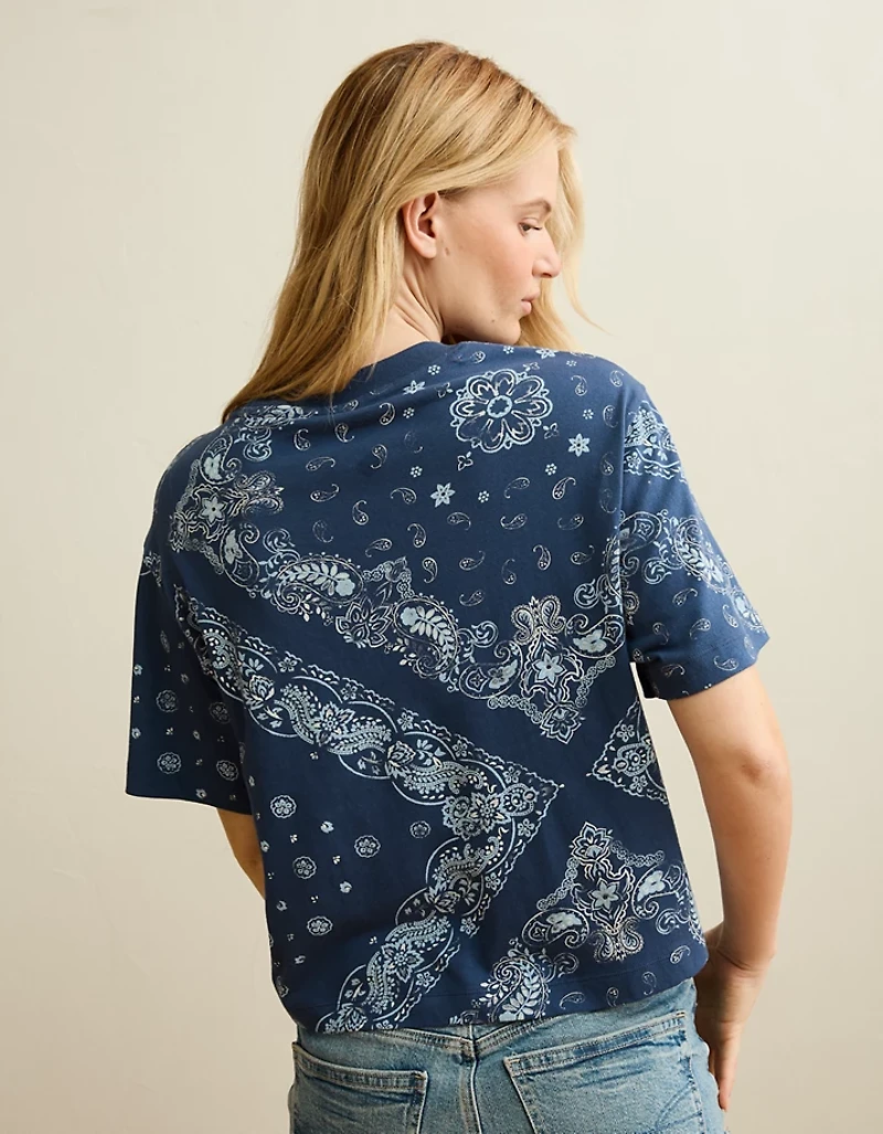 AE Boxy Fit Americana T-Shirt