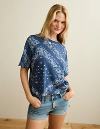 AE Boxy Fit Americana T-Shirt