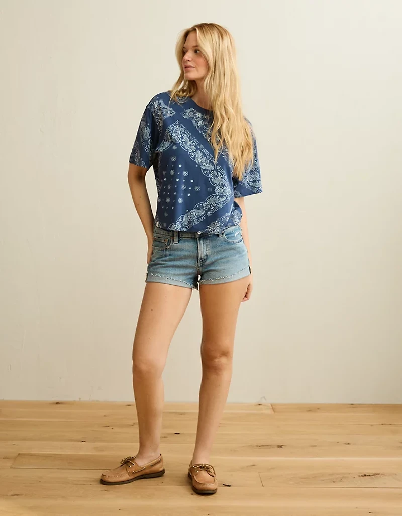 AE Boxy Fit Americana T-Shirt